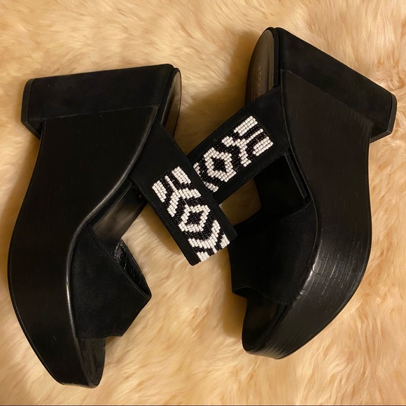 Donald J Pliner Platform Suede Studded Heels - Picture 2 of 6